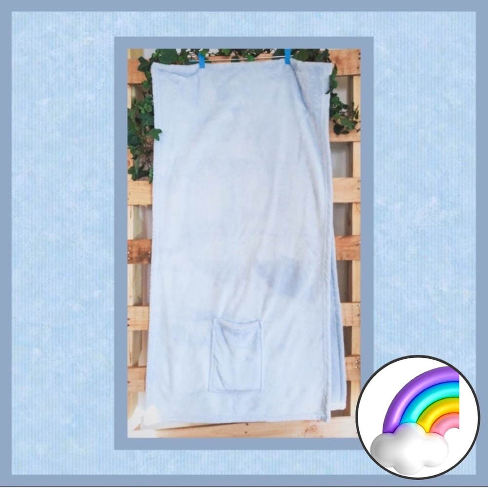 3/$24 - Living Quarters Fuzzy Blanket Shawl